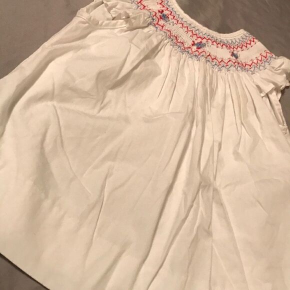 Castles and Crowns White w Red & Blue Dress - 3T - Picture 3 of 7